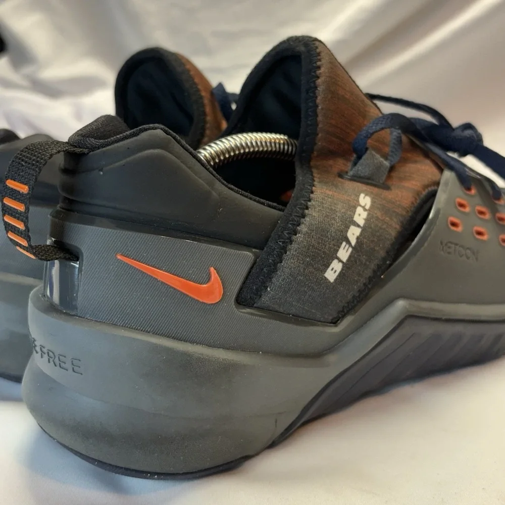 Nike Free Metcon 2 Chicago Bears Shoes Men's US 12 AQ8306 Gym Training Running